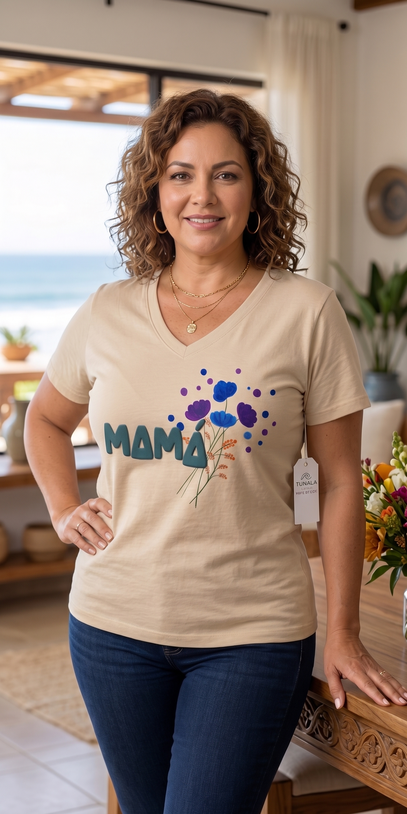 Camiseta Especial Mamá Kaqui Premium