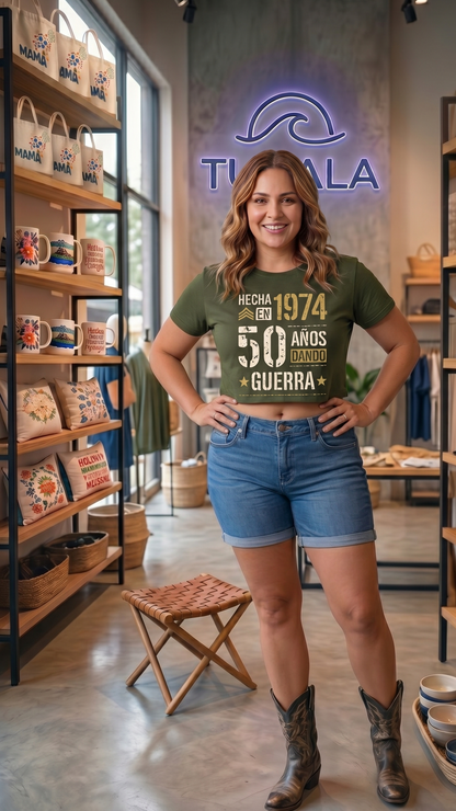 Crop Top de cumpleaños