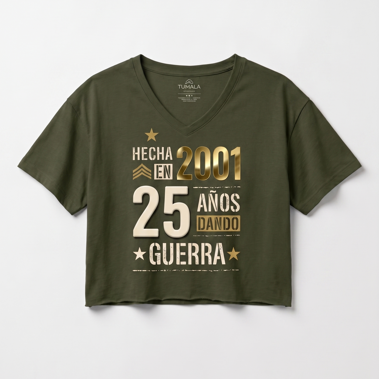 Crop Top de cumpleaños