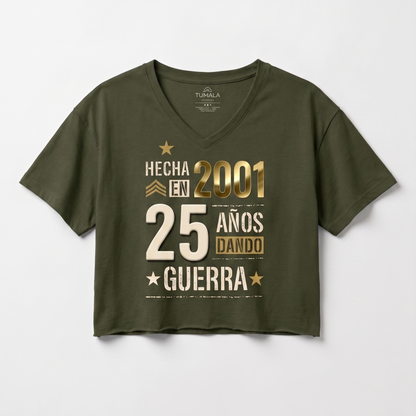 Crop Top de cumpleaños