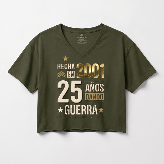 Crop Top de cumpleaños